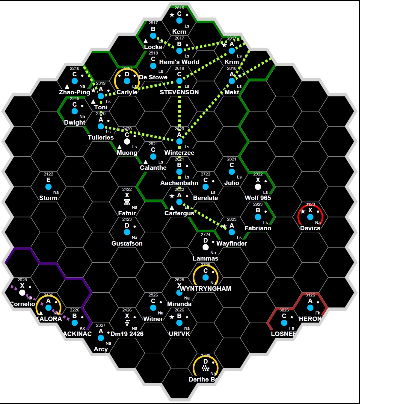 traveller rpg system map