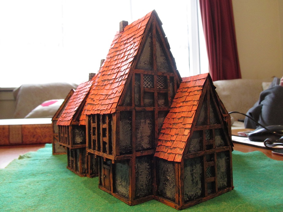 Barn Conflix Pre-painted 25/28mm table top buildings 