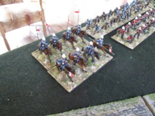 The British Lancers show up. Better late than never.