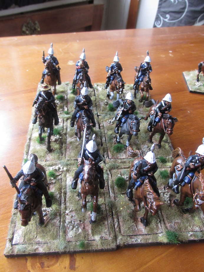 Infantry 1/72 MOS Blue Plastic Eagle Games  British 1800's Zulu War Cavalry 